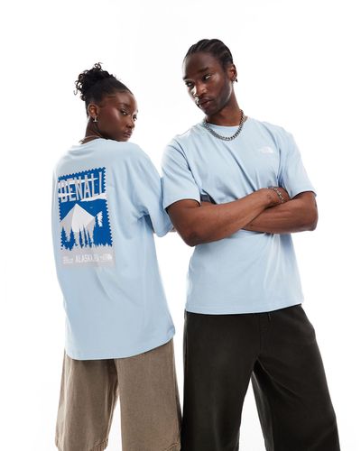 The North Face – vintage denali – oversize-t-shirt - Blau