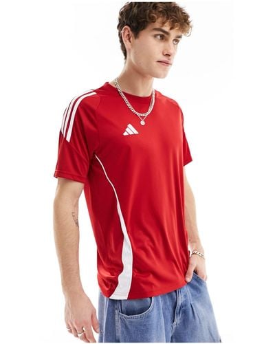 adidas Originals Adidas Tiro 24 Jersey T-shirt - Red