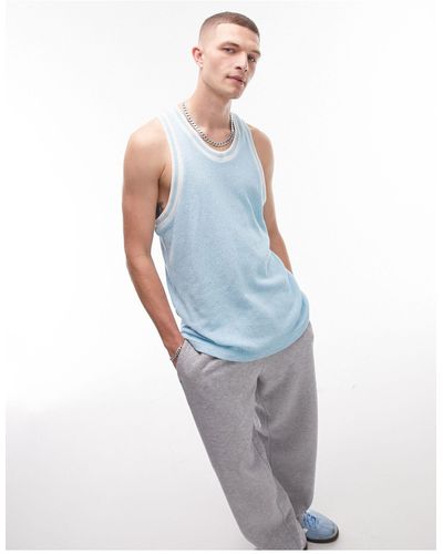 TOPMAN Sleeveless t-shirts for Men | Online Sale up to 52% off | Lyst