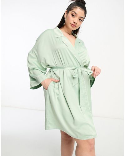 Robes de chambre et peignoirs Vert pour femme | Lyst