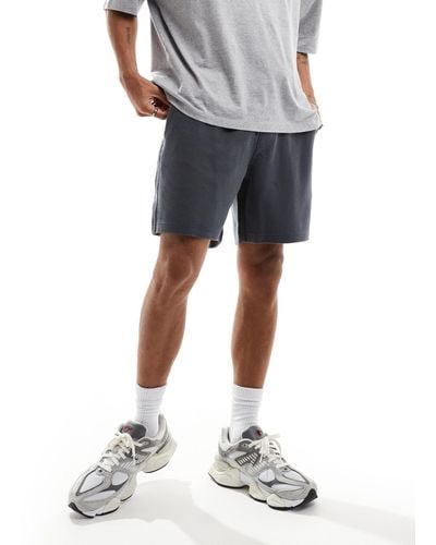 Hollister 7inch Pull On Twill Jersey Shorts - Grey