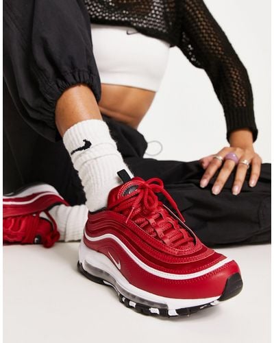 Nike – air max 97 – satin-sneaker - Rot