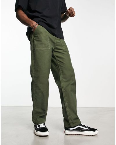 Stan Ray Fat Trousers - Green