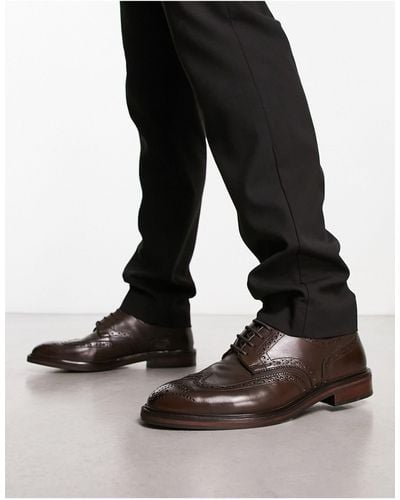 River Island Derby Brogues - Zwart