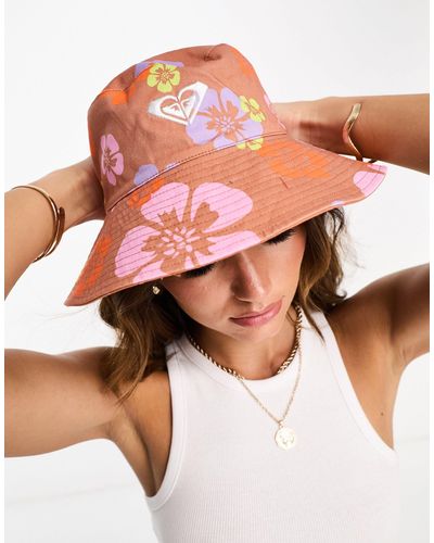 Roxy Surf Kind Kate - Zomerse Bucket Hat Voor Op Het Strand - Roze