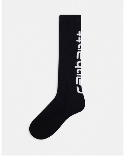 Carhartt Script Long Socks - Black