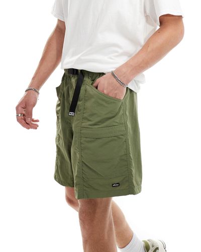 Obey Pantalones cortos caqui - Verde
