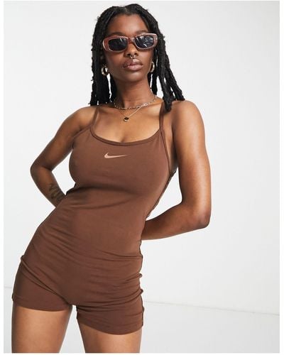 Brown Playsuits for Women | Lyst UK