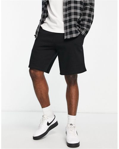 ASOS Oversized Jersey Shorts - Black