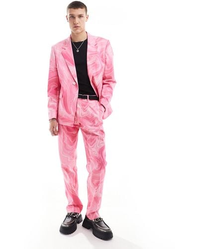 Viggo Suit Trousers - Pink