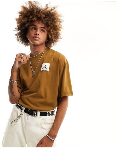 Nike Flight essential - t-shirt unisexe - marron