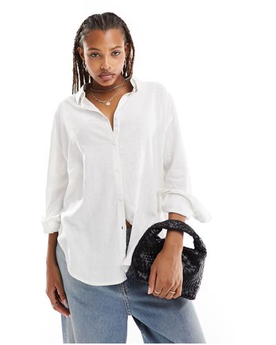 Cotton On Cotton On Relaxed Oversized Shirt - White
