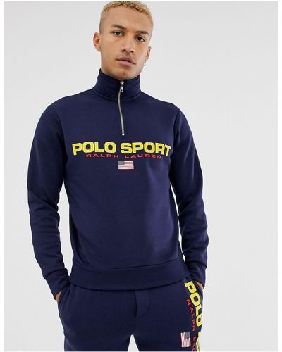 Ralph Lauren Polo Sport Fleece Sweatshirt - Blue