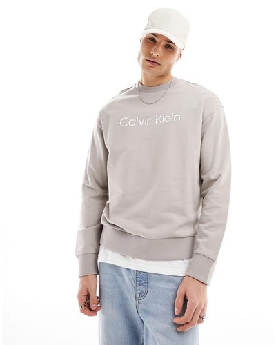 Calvin Klein – hero comfort – sweatshirt - Grau