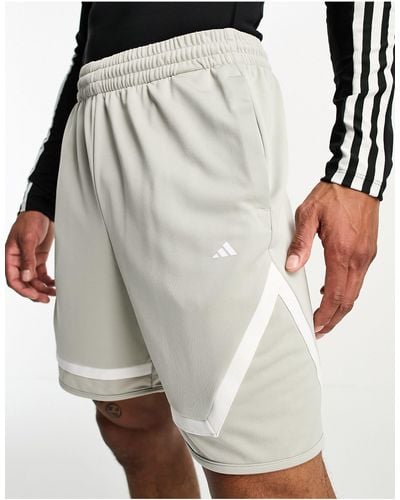 adidas Originals Adidas – basketball pro block – shorts - Grau