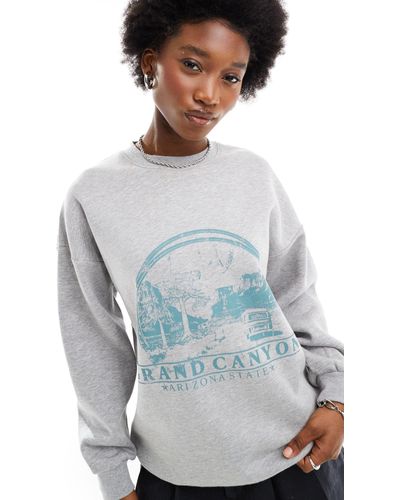 Daisy Street Grand Canyon Sweatshirt - Blue