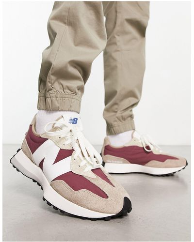 New Balance 327 Trainers - Natural