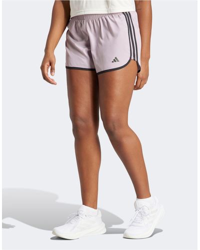 adidas Originals Adidas - marathon 20 - short - Blanc