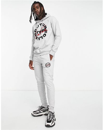 The Couture Club Joggers - Bianco