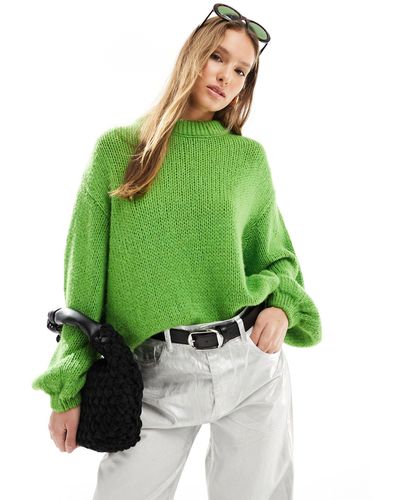 ASOS Loose Knit Jumper - Green