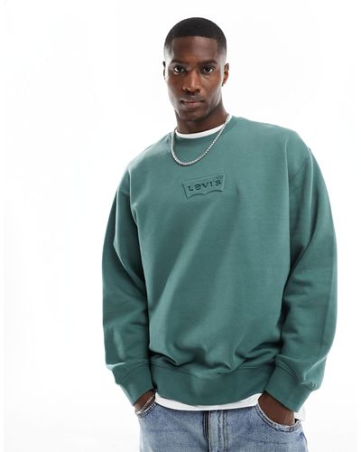 Levi's – sweatshirt - Grün