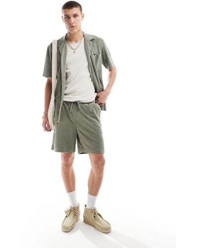 Lee Jeans Terry Sweat Shorts - Green