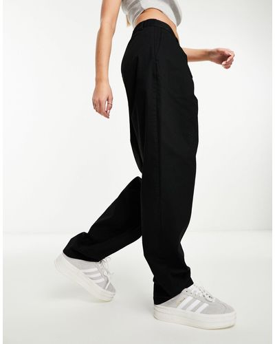 Monki Tailored Pants - Black