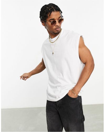 T-shirts sans manches et débardeurs Bershka pour homme | Réductions en  ligne jusqu'à 15 % | Lyst