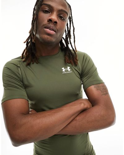 Under Armour Heat Gear Armour Compression T-shirt - Green