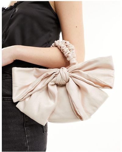 ASOS Oversized Bow Bag - Black