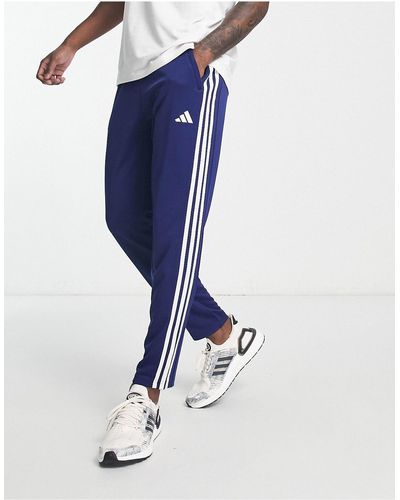 adidas Originals Adidas - training train essentials - joggers con 3 strisce - Blu