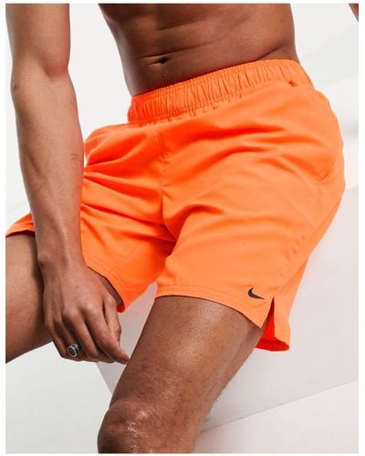 Nike Essential 7-inch Volley Shorts - Orange