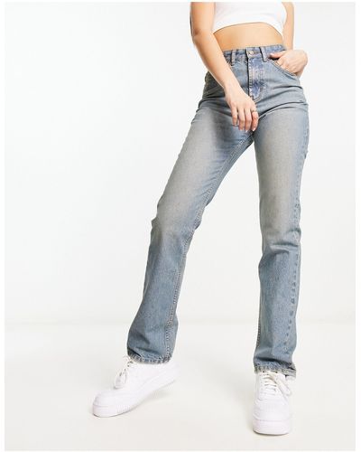 ASOS Rechte Jeans - Blauw