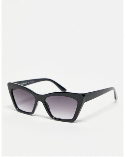 A.J. Morgan Razzy Vintage Cateye Sunglasses - White