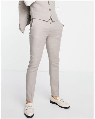 TOPMAN Skinny Suit Pants - Multicolor