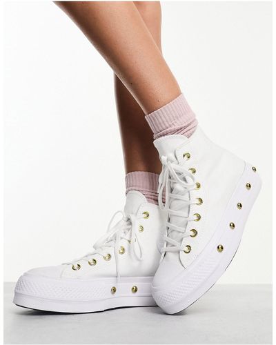 Converse studded sneakers top