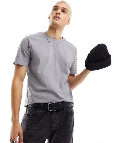 AllSaints Brace - t-shirt girocollo a maniche corte grigia - Grigio
