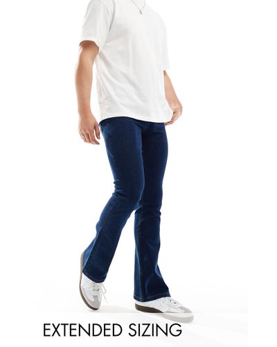 ASOS Stretch Flare Jeans - Blue
