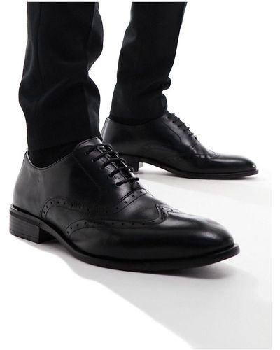 River Island Lace Up Brogues - Black