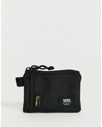 Vans Cordura Zip Wallet In Black