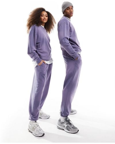 ASOS Unisex Co-ord Oversized jogger - Purple