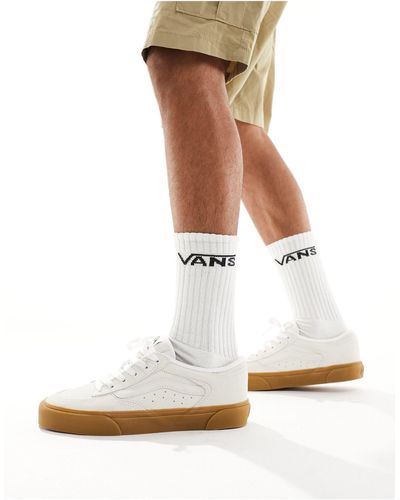 Vans Rowley classic - sneakers sporco con suola - Bianco