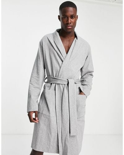 ASOS Jersey Dressing Gown - Grey