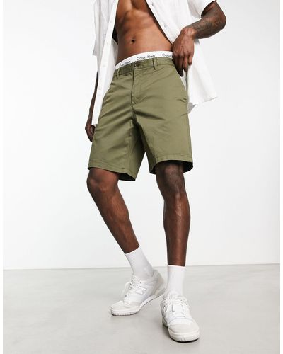 River Island Chino Short - Green