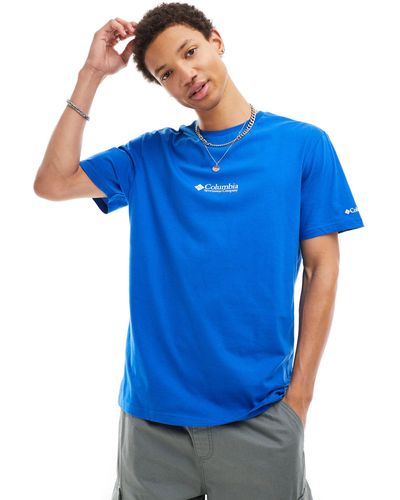 Columbia Csc Basic Logo T-shirt - Blue