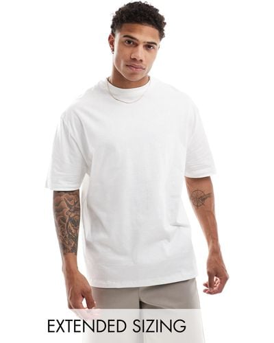 ASOS Oversized T-shirt With Crew Neck - White