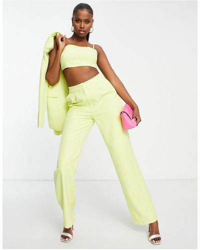 Aria Cove Tailored Trouser Co-ord - Yellow