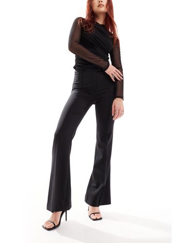 & Other Stories Co-ord Tailored Pants - Black