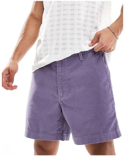 Levi's Xx Authentic Cord Shorts - Purple