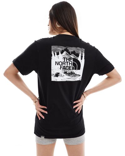 The North Face Red Box Celebration T-shirt - Blue